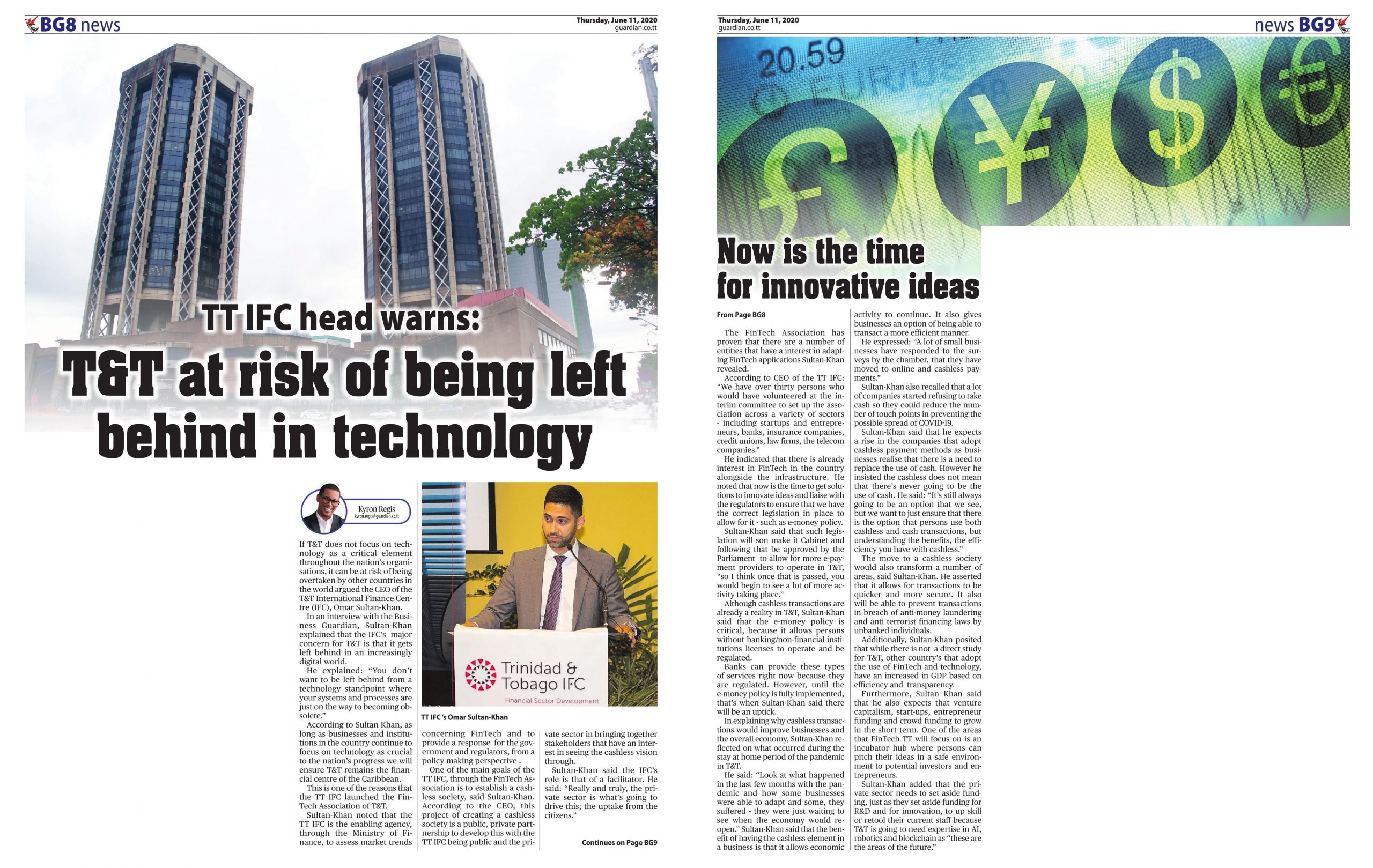 T&T at risk of being left behind in technology TTIFC head warns