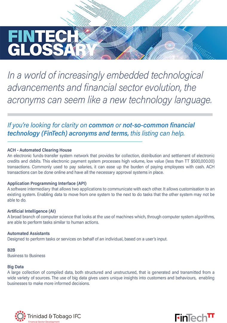 FinTech Glossary