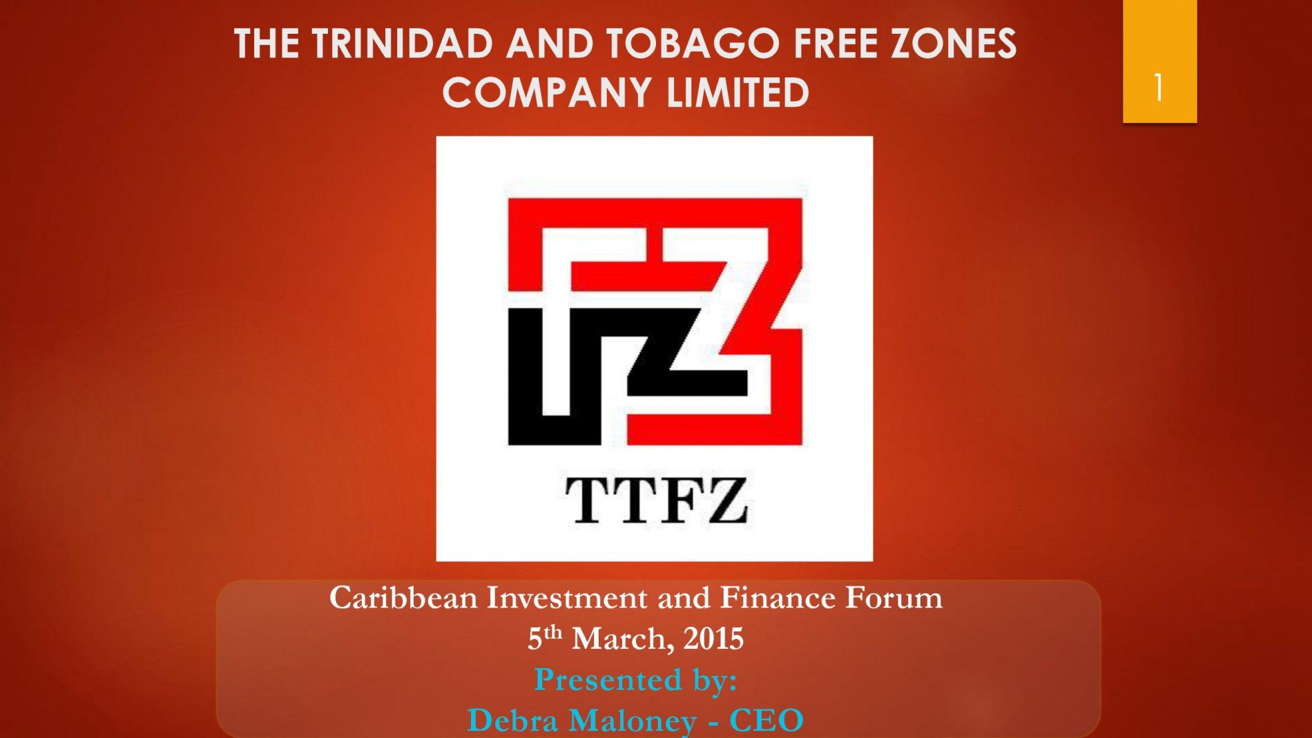 The Trinidad And Tobago Free Zones Programme