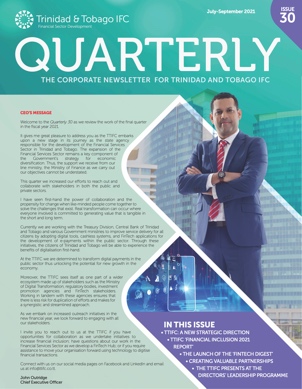 TTIFC Quarterly – Issue 30