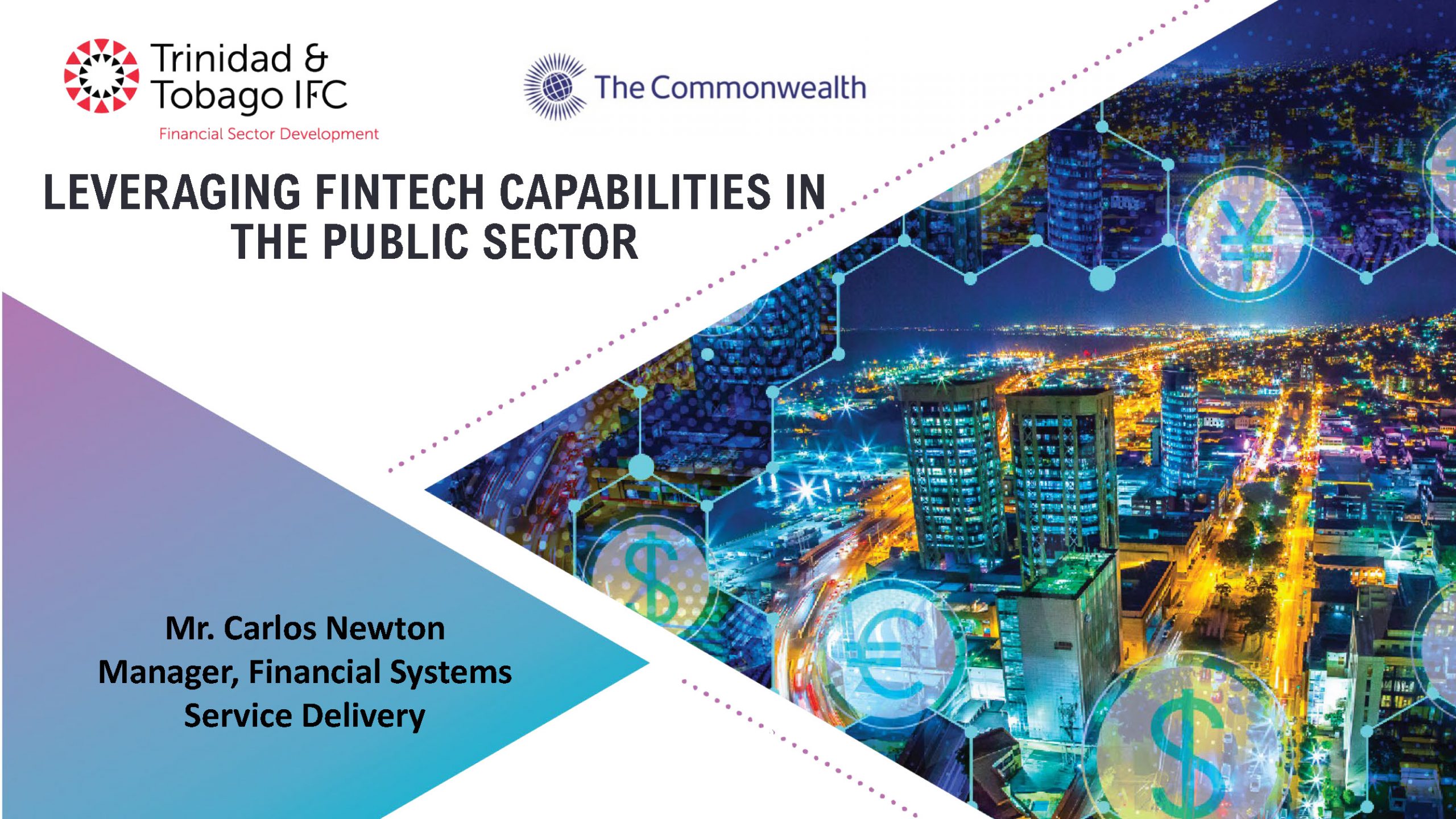 Leveraging FinTech in the Public Sector by Carlos Newton